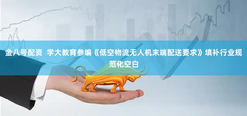 金八号配资  学大教育参编《低空物流无人机末端配送要求》填补行业规范化空白