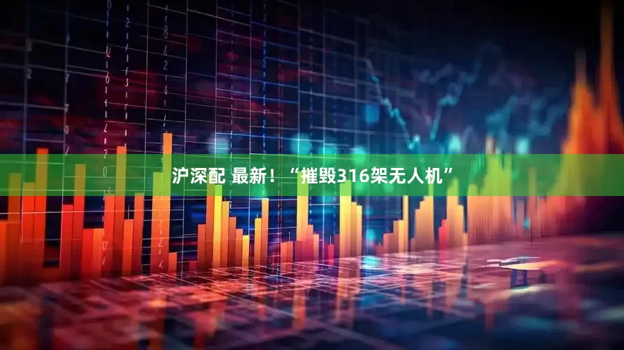 沪深配 最新！“摧毁316架无人机”