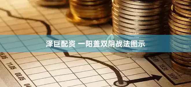 泽巨配资 一阳盖双阴战法图示